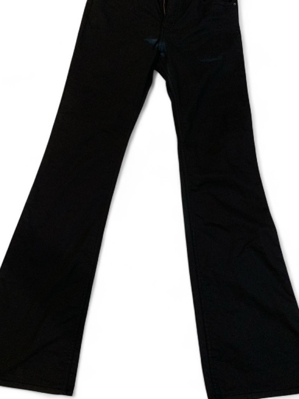 H&M Women's Bootcut Stretch Black Dark Wash
Denim Jeans Slim Fit 5-
Pocket 10